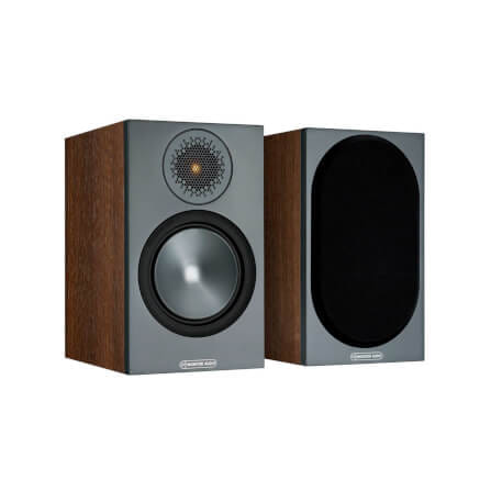 ลำโพงบุ๊คเชล์ฟ MONITOR AUDIO : BRONZE-50 6G (สีวอลนัท) _0